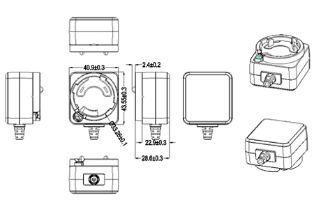 interchangeable plug with cable