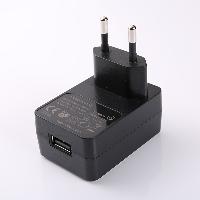12W 5V 2A 9V 1A 12V 1A 24V 0.5A EU plug Wall Mount Power Adapters
