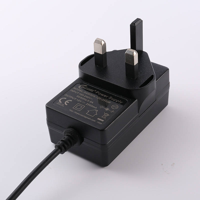 30W 5V 3.5A 9V 2.5A 12V 2A 24V 1.25A UK plug Wall Mount Power Adapters